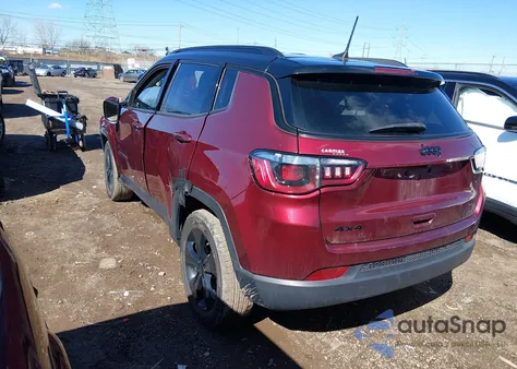 2021 Jeep Compass Altitude 4X4 from USA, damaged, VIN 3C4NJDBB1MT501061